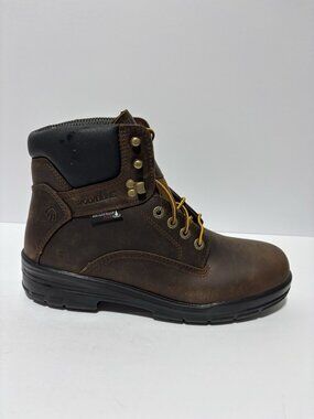 Wolverine Men\'s Leather Work Boots 7.5 Brown Thermolite W01074 Reinforced Toe Wolverine Work Boots Mens 10.5 Manawa Thermolite W01074  main image 4